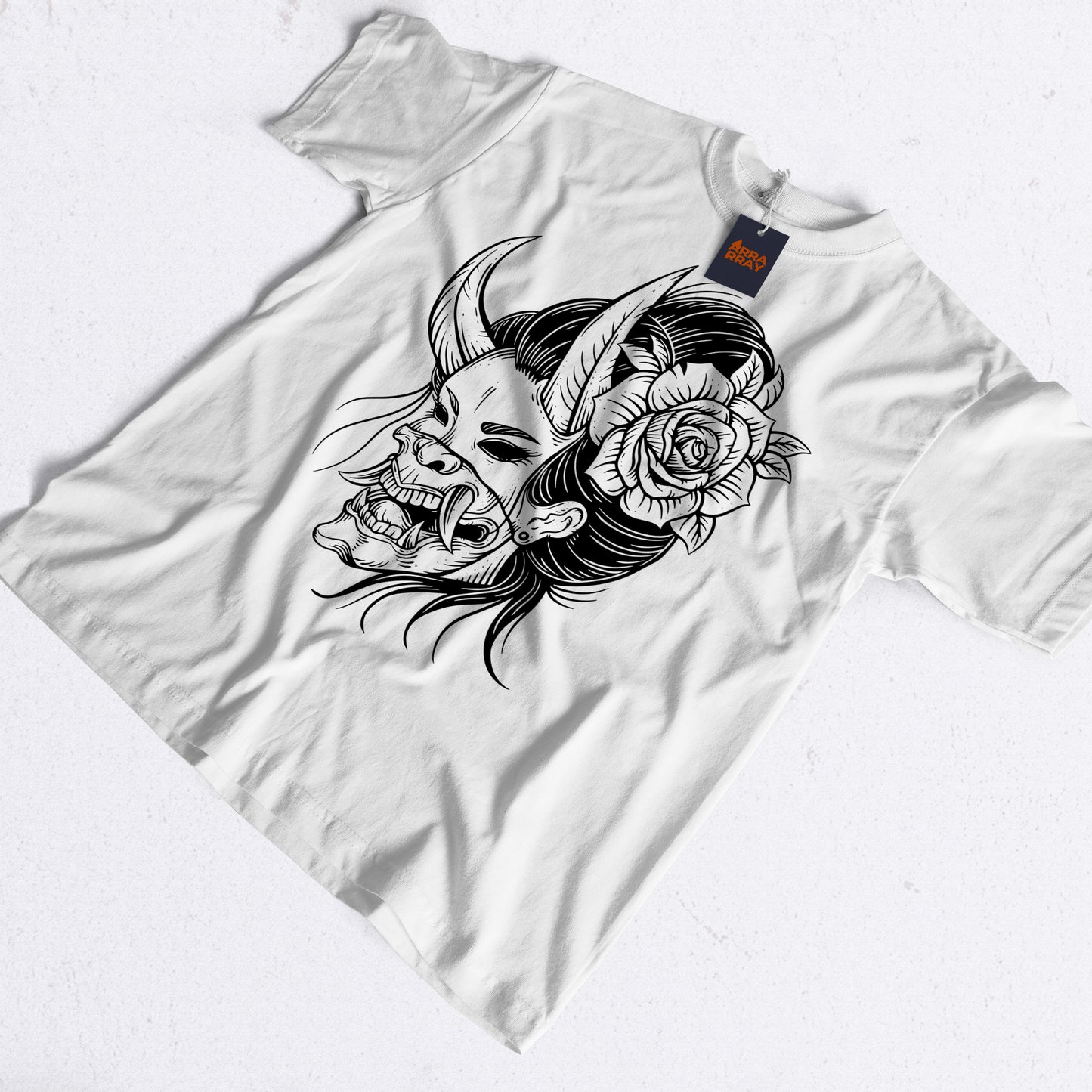 Geisha Mask / T shirt