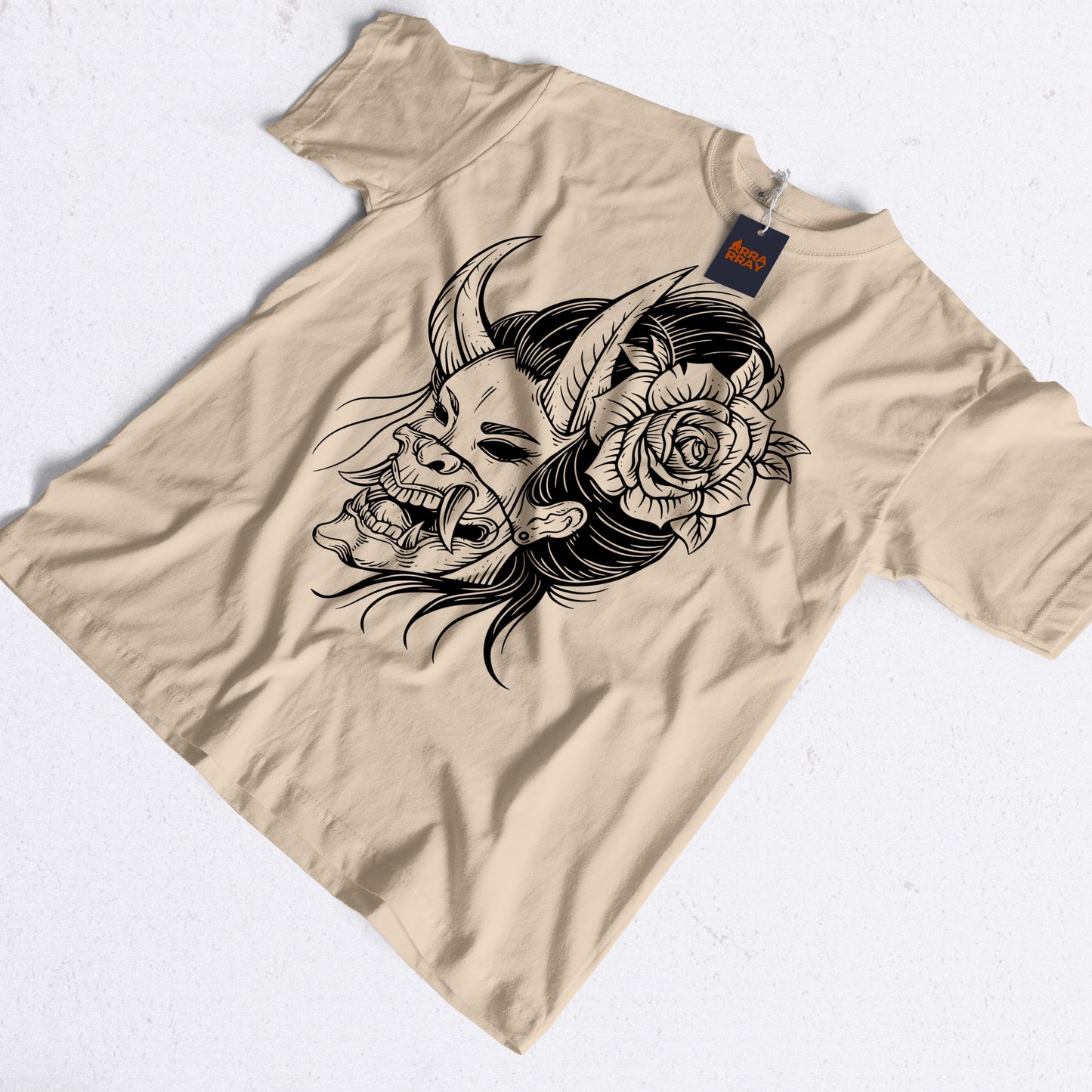 Geisha Mask / T shirt