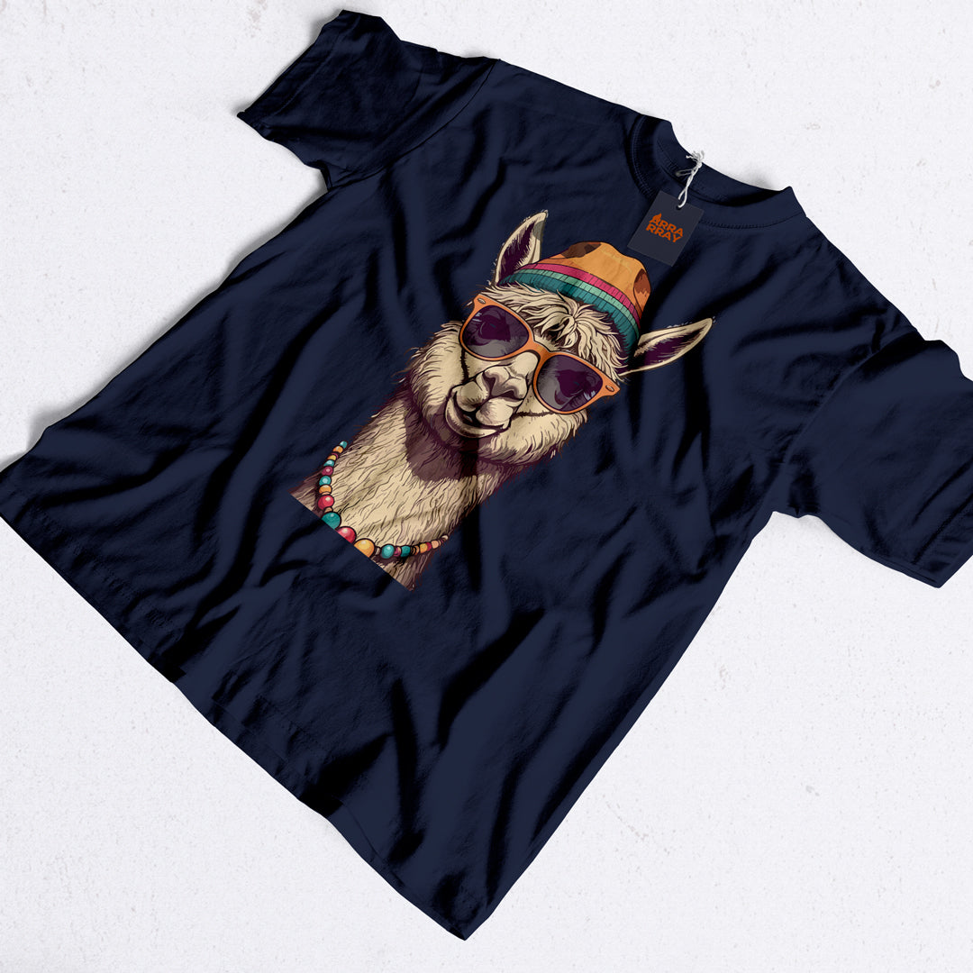 Hipster llama / T shirt