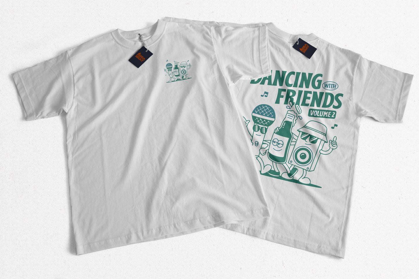 Dancing with friends / T shirt