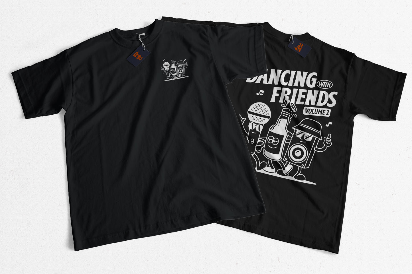 Dancing with friends / T shirt