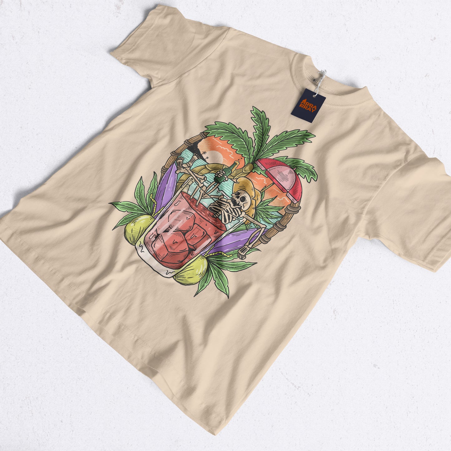 Summer skull / T shirt