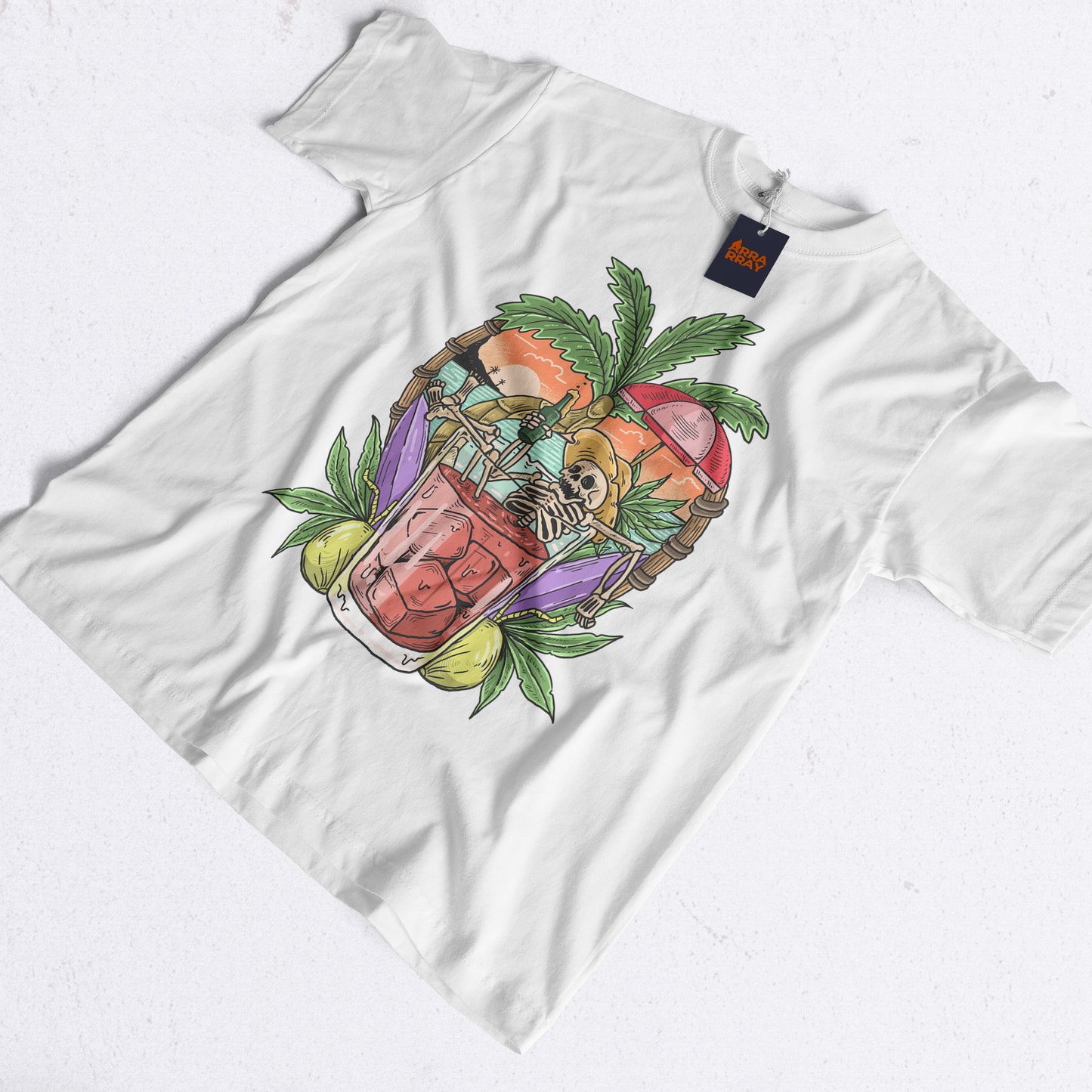 Summer skull / T shirt