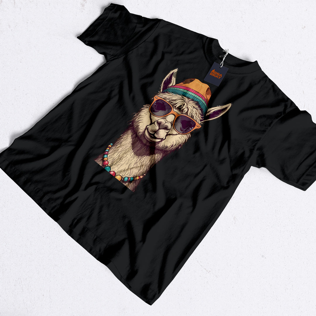 Hipster llama / T shirt