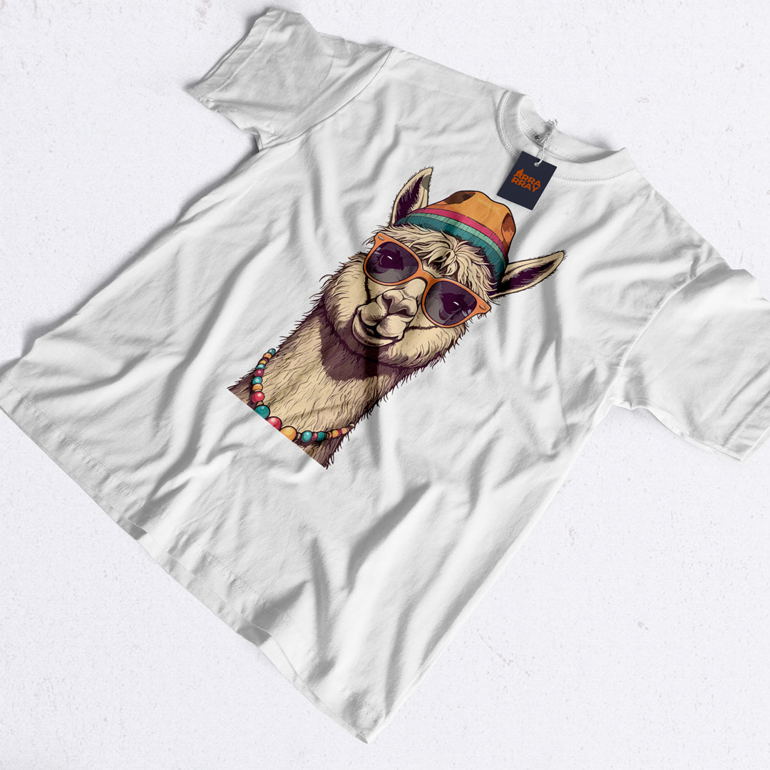 Hipster llama / T shirt