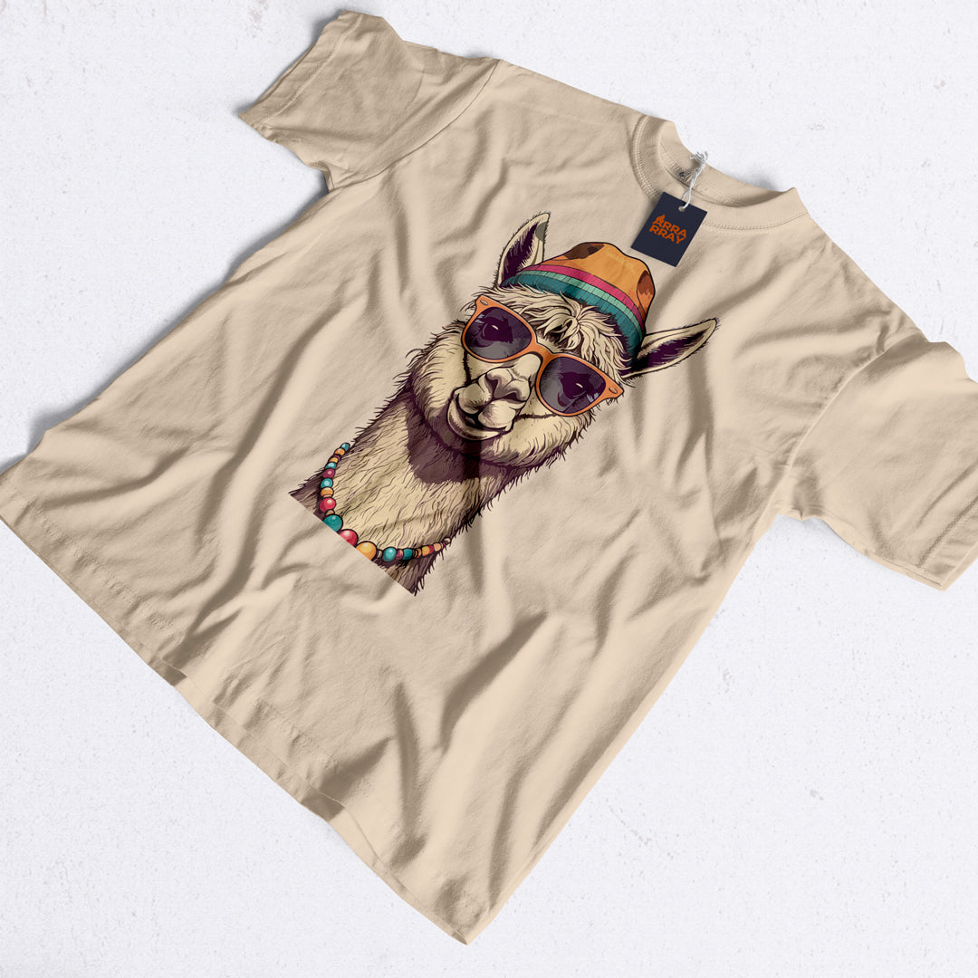 Hipster llama / T shirt