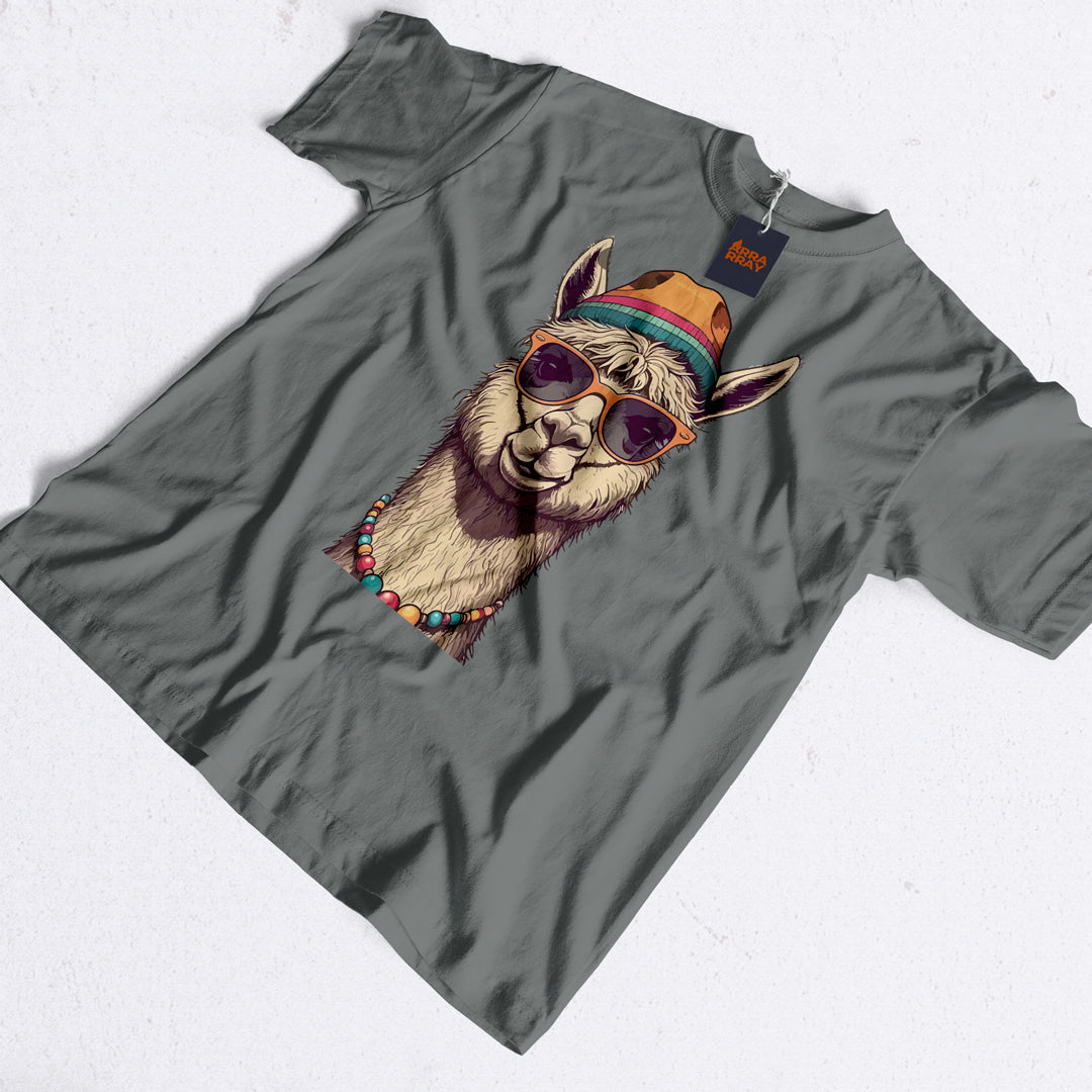 Hipster llama / T shirt