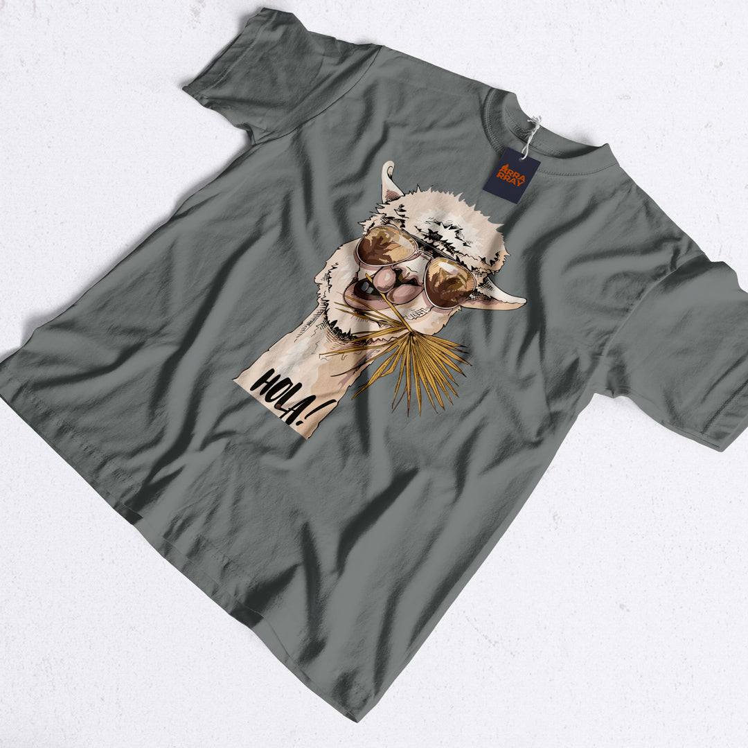 Hola! llama / T shirt