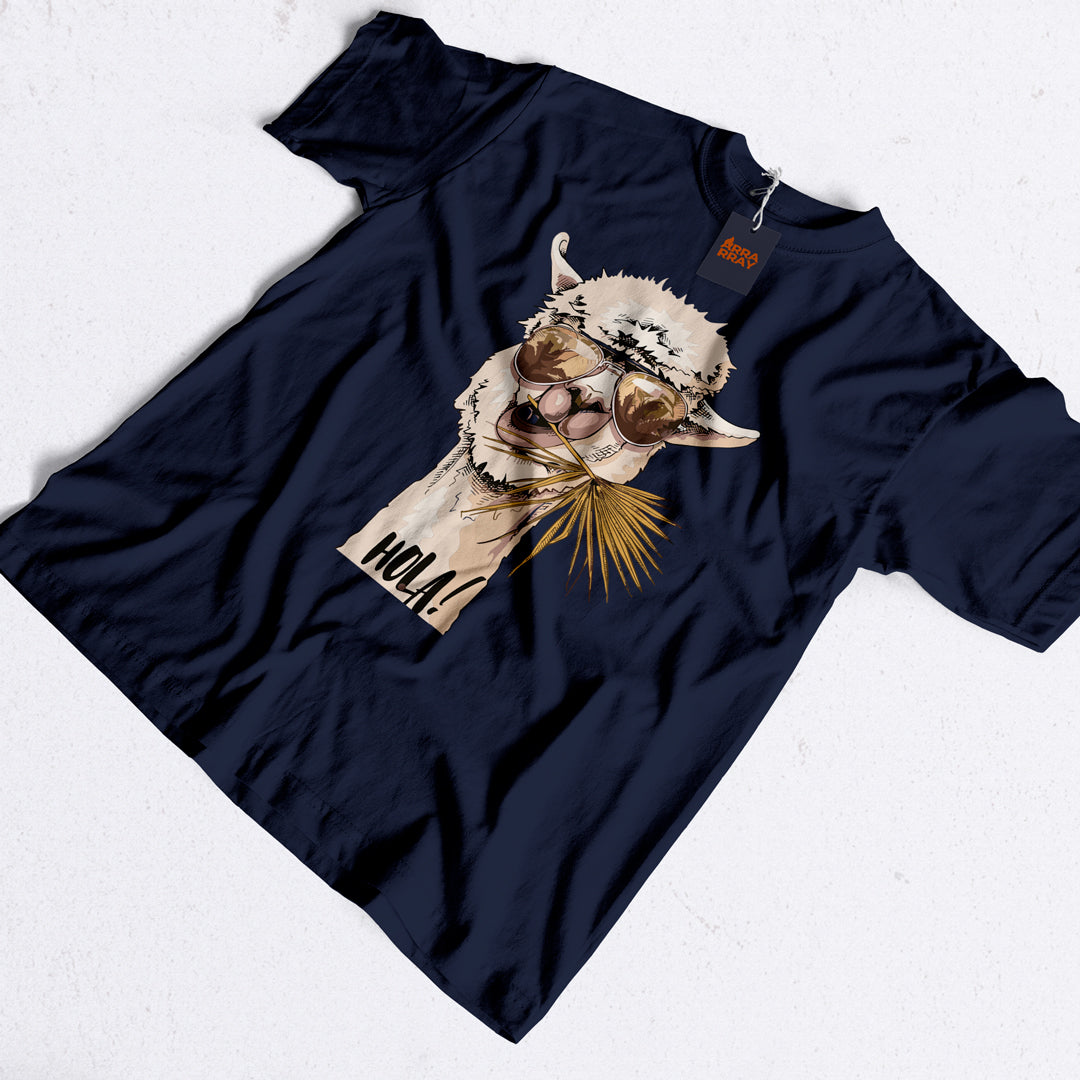 Hola! llama / T shirt