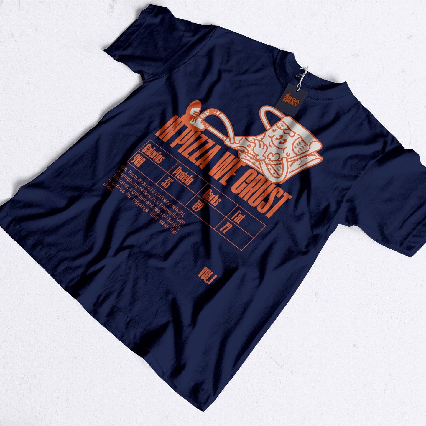 /in pizza we crust / T shirt